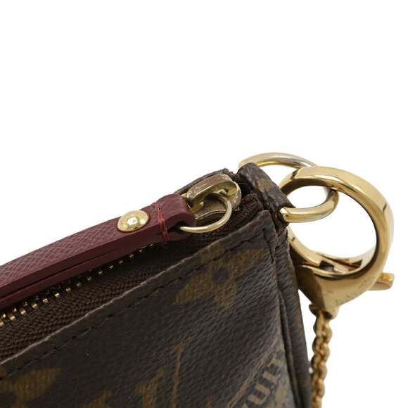 LOUIS VUITTON Authentic Brown Monogram Pochette Pouch - Picture 5 of 8